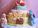 Torta foresta dei sogni - in the night garden cake