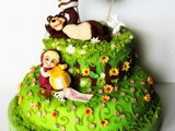 Torta masha e l'orso - Masha and the bear cake