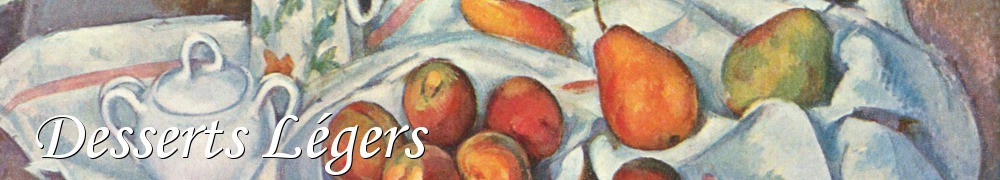 Very Good Recipes - Desserts Légers