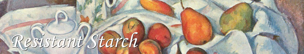 Very Good Recipes - Resistant Starch