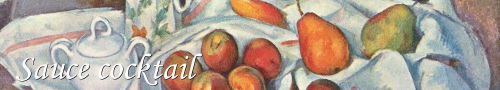 Very Good Recipes - Sauce cocktail