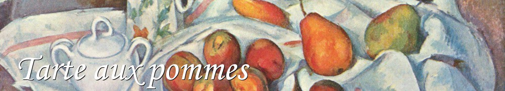 Very Good Recipes - Tarte aux pommes